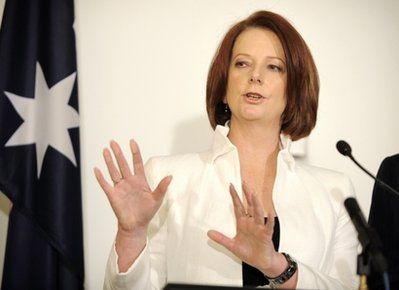 吉拉德正式宣誓连任澳大利亚总理