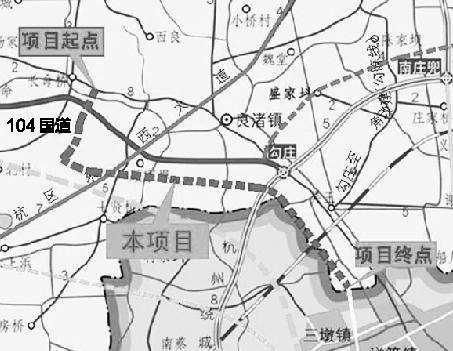 新104国道昨开通从良渚到三墩节省15分钟车程